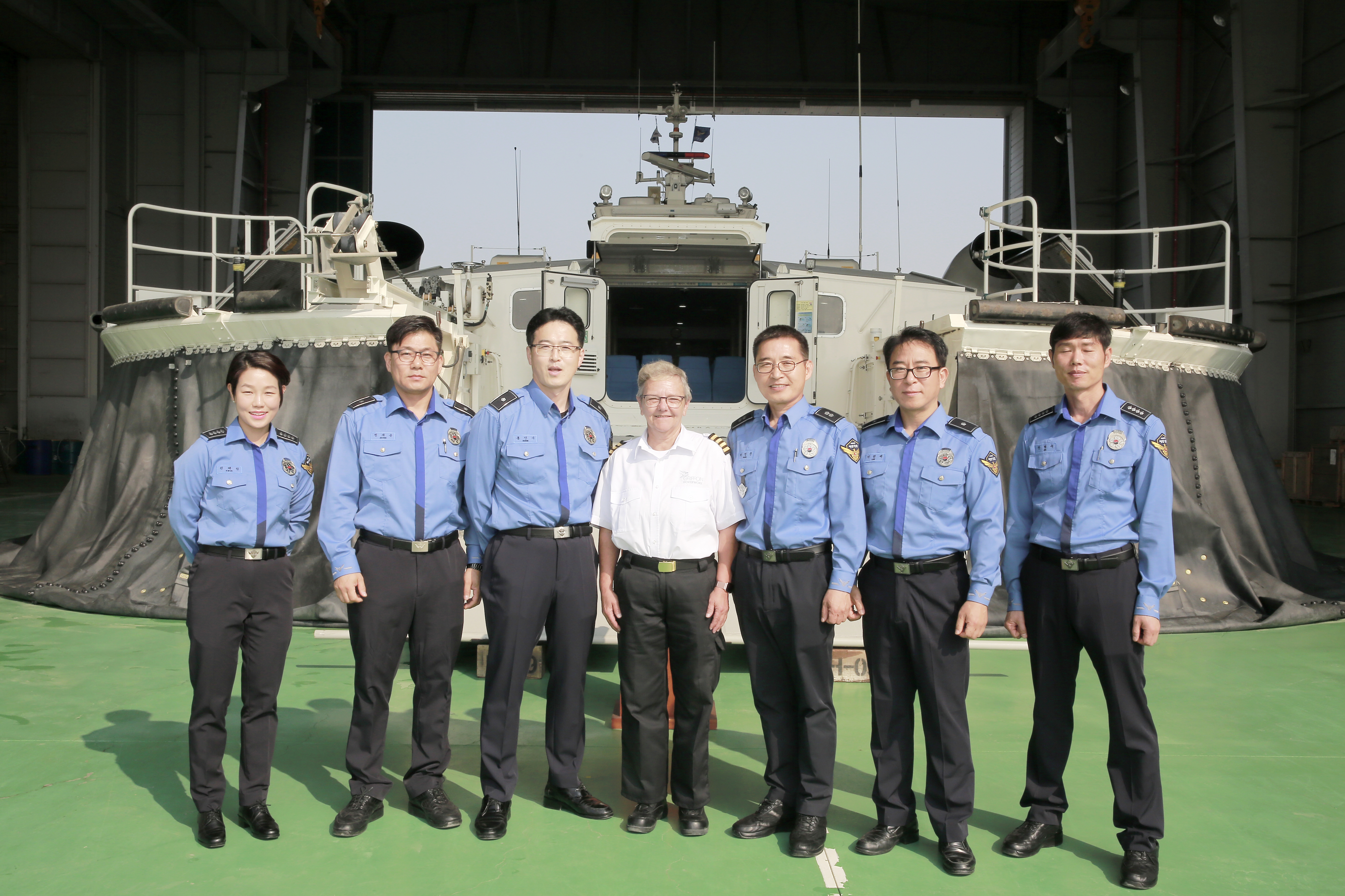 Korean Coast Guard Hovercraft Training Korean Coast Guard Hovercraft Training